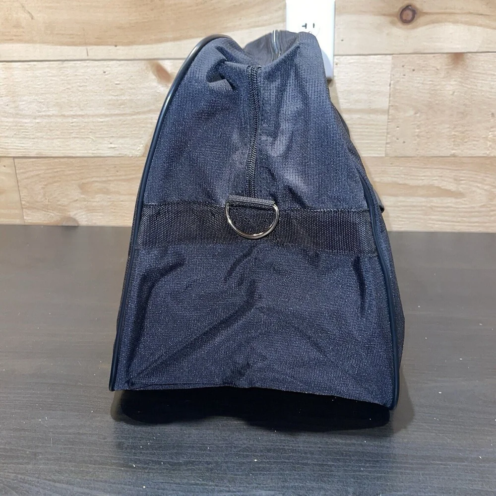 Calvin Klein Large Black‎ Fabric Weekend Travel Sports Duffle Bag Vacation NEW